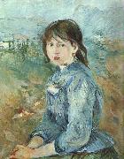 Berthe Morisot The Little Girl from Nice USA oil painting artist